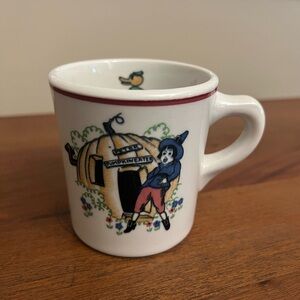 Vintage Ceramic Peter Peter Pumpkin Eater Mug by Shenango China